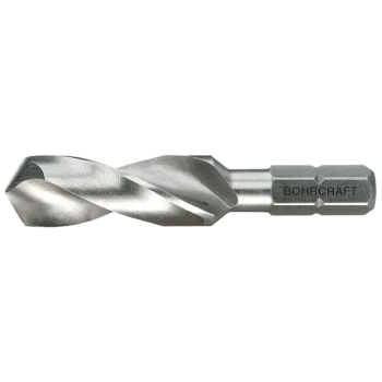 Wiertło ø 6,0 mm do metalu, HSS-G, DIN 338, kąt 118°, 2xD, typ N, hex 1/4", etui PCV Bohrcraft (11040700600)