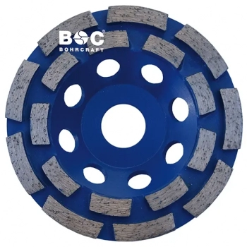 Tarcza szlifierska fi 125 mm do zbrojonego betonu, kamienia, segment 18 mm, 2 rzędzy PROFI Bohrcraft (27500900125)