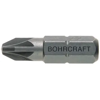 Bit PZ1 x 25mm Pozidriv, 1/4", C6.3, op.10szt. Bohrcraft (61301110125)