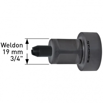 Adapter Weldon 19mm (3/4") do wierteł Drill-Line 30 PRO: ? 6-12mm