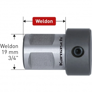 Adapter wiertła krętego mocowanie Weldon,  d=11mm